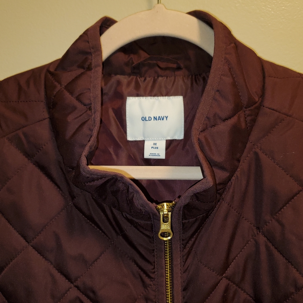 Old Navy Burgundy Vest